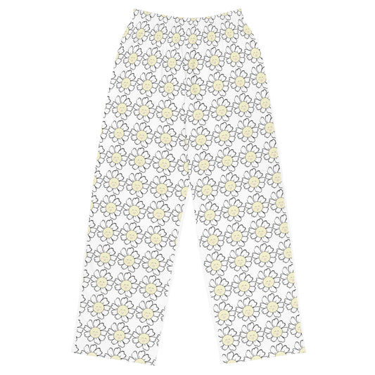 Happy Margarita's All-over print unisex wide-leg pants