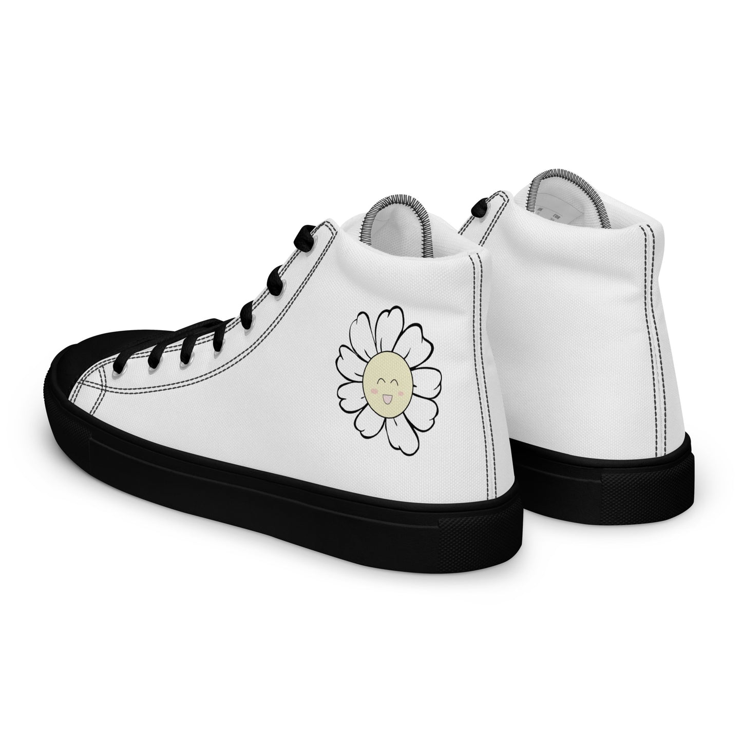 Happy Margarita's Men’s high top canvas shoes