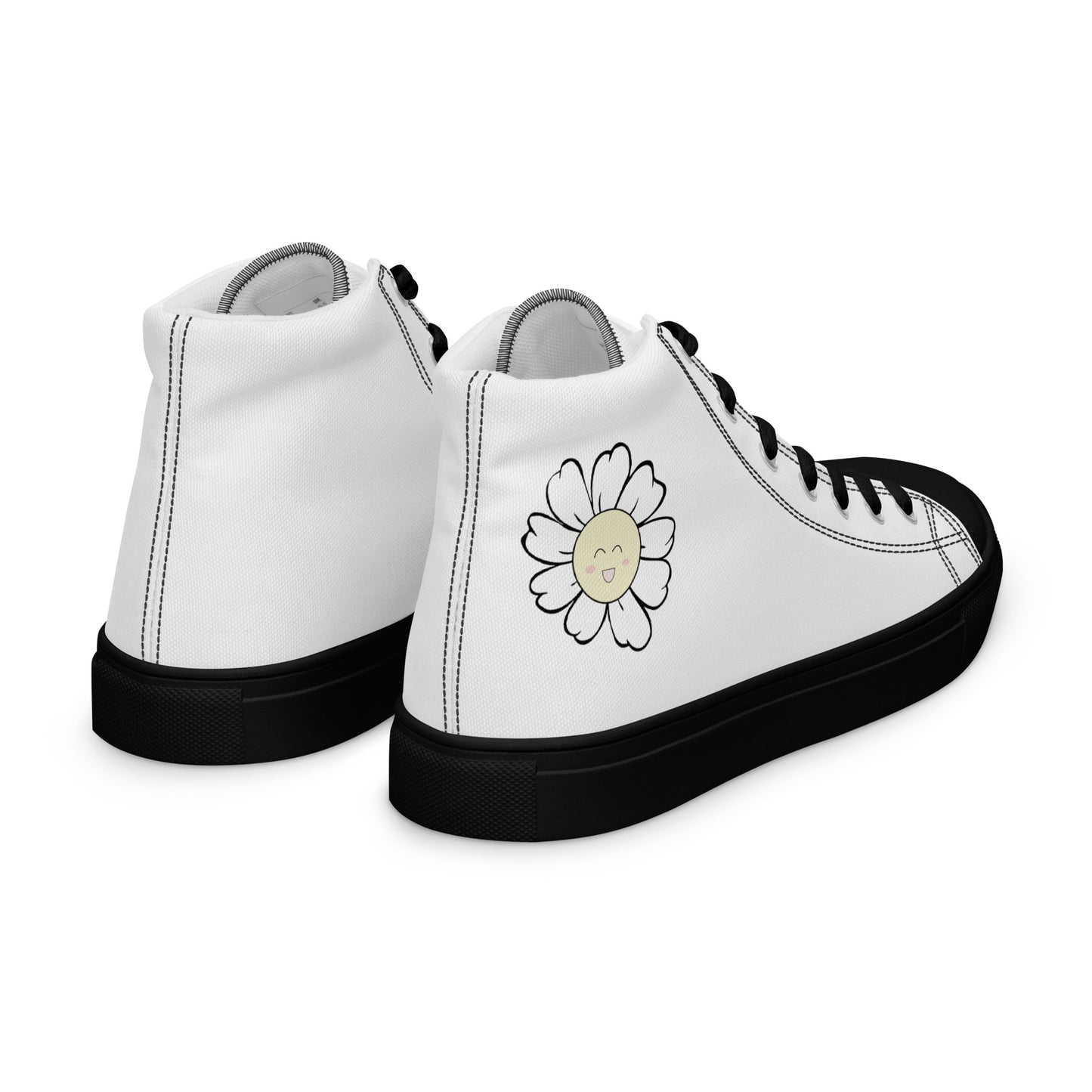 Happy Margarita's Men’s high top canvas shoes