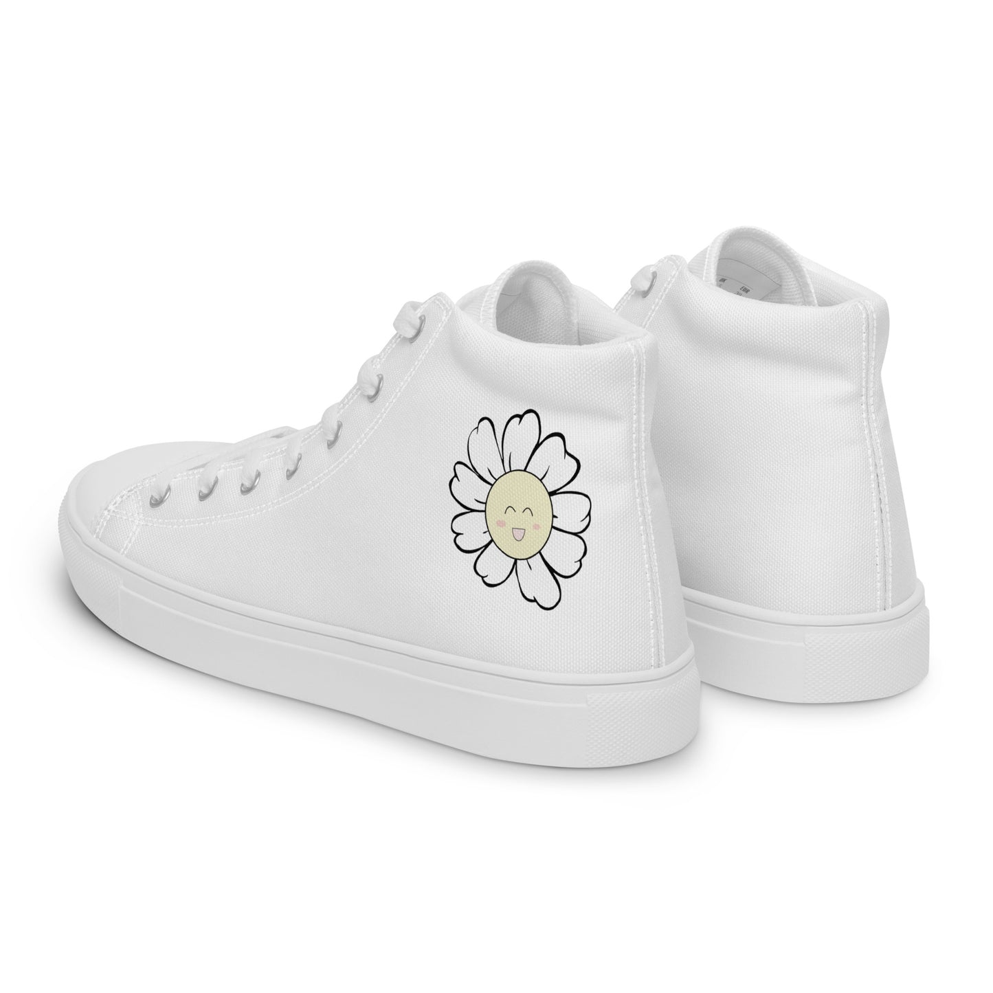 Happy Margarita's Men’s high top canvas shoes
