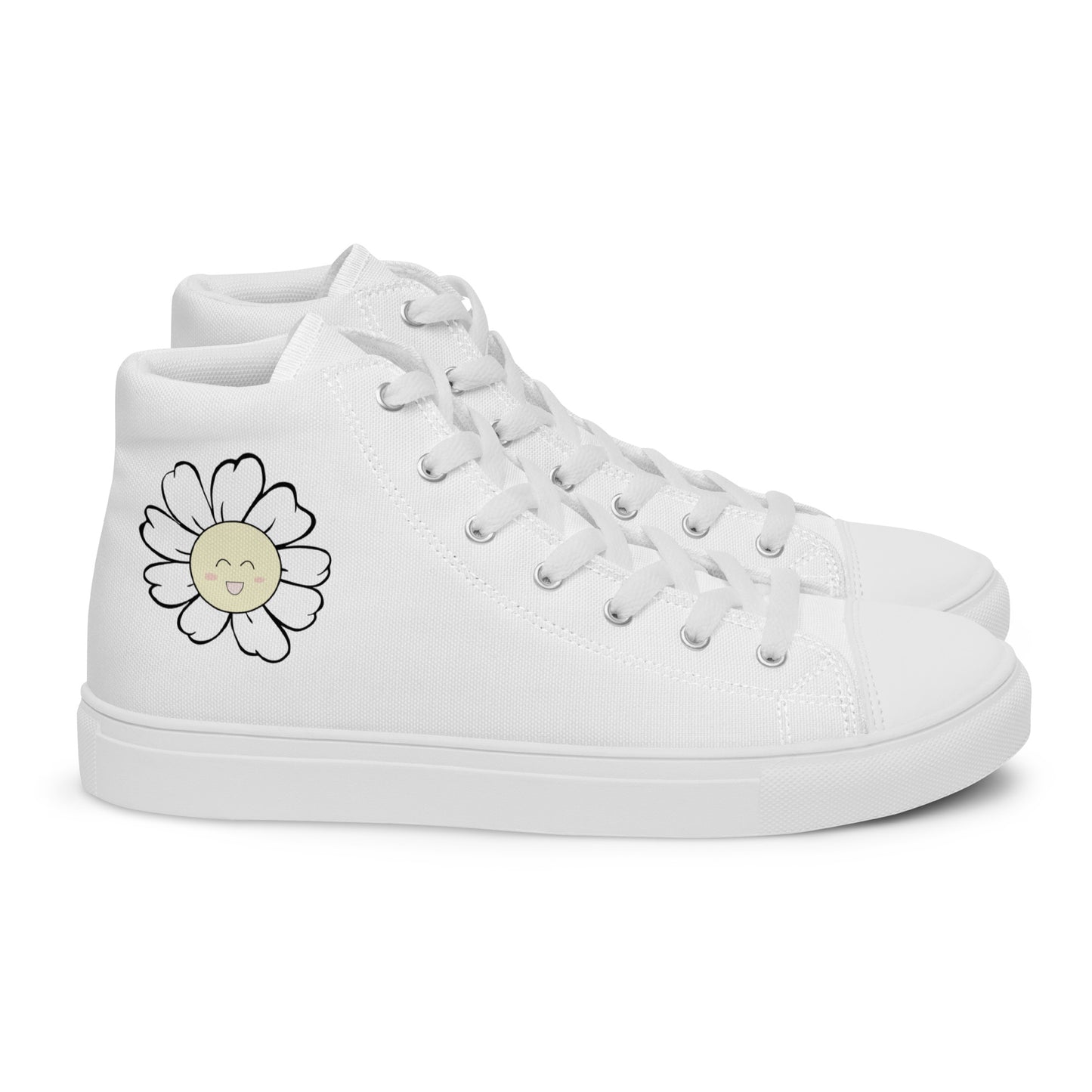 Happy Margarita's Men’s high top canvas shoes