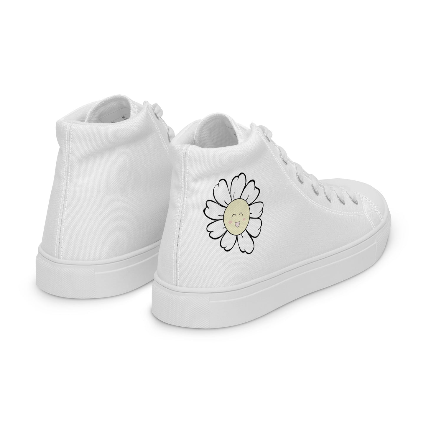 Happy Margarita's Men’s high top canvas shoes