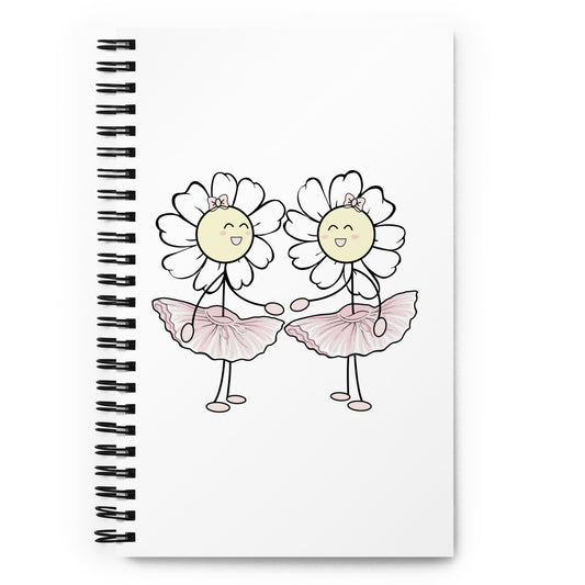 Happy Margarita's Spiral notebook