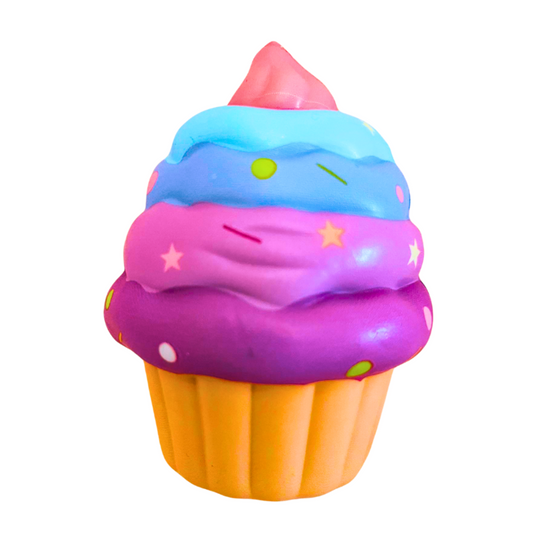 Cute Soft Cupcake Stress Relief Squeeze Toy | Squeeze Ball and Stress Relief Simulation Lovely Squishy Squeeze Toys