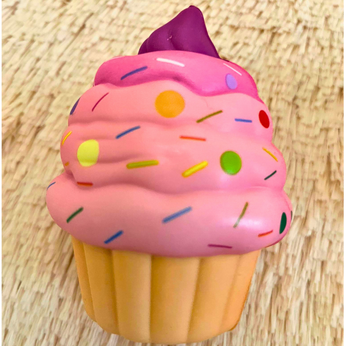 Cute Soft Cupcake Stress Relief Squeeze Toy | Squeeze Ball and Stress Relief Simulation Lovely Squishy Squeeze Toys