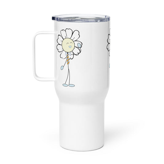 Happy Margarita's Travel mug with a handle