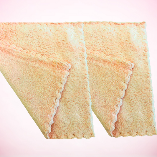 Reusable Soft Pink Makeup Remover Cloth Pads, Washable Daily Face Makeup Remover Wipes Bamboo Fabric