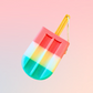 🍦 Ice Cream Bath Sponge with Handle for Self-Care