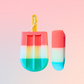 🍦 Ice Cream Bath Sponge with Handle for Self-Care