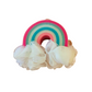 🌈 Pink & Blue Rainbow Loofah Bath Sponge for Self-Care