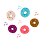 🍩 Plush Donut Dog Toy for Playtime