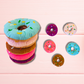 🍩 Plush Donut Dog Toy for Playtime
