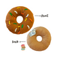 🍩 Plush Donut Dog Toy for Playtime