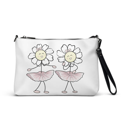 💖 Happy Margaritas Faux Leather Crossbody Bag