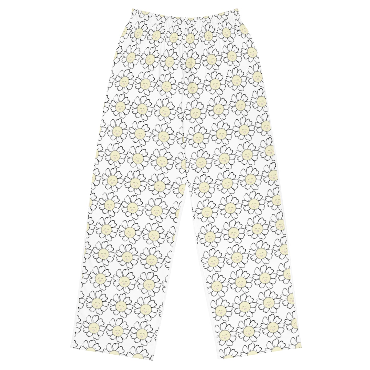 Happy Margarita's All-over print unisex wide-leg pants