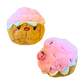 🧁 Pink Cupcake Plush Toy for Cuddling