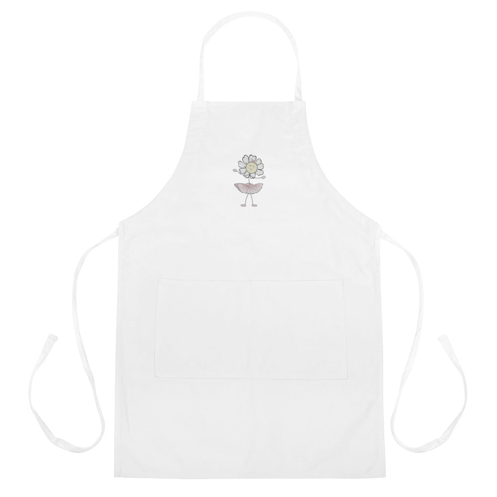 Happy Margarita's Embroidered Apron