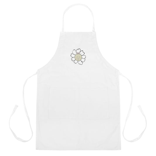 Happy Margarita's Embroidered Apron