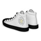 💖 Happy Margaritas Men’s High Top Canvas Shoes