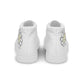 💖 Happy Margaritas Men’s High Top Canvas Shoes
