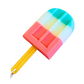 🍦 Ice Cream Bath Sponge with Handle for Self-Care