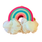 🌈 Pink & Blue Rainbow Loofah Bath Sponge for Self-Care