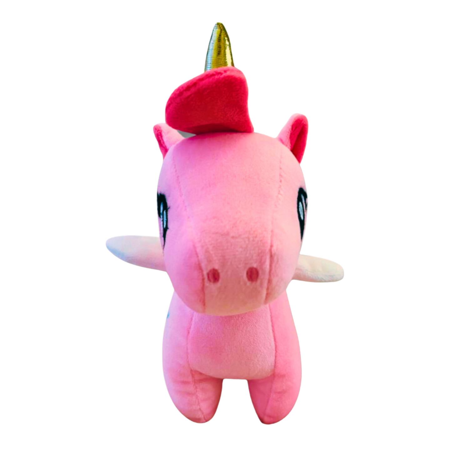 Whimsical Pink Unicorn Plush Toy, Delightful Cuddles Pink Stuffed Animals Unicorn Doll, Decorative Stuffed Toy