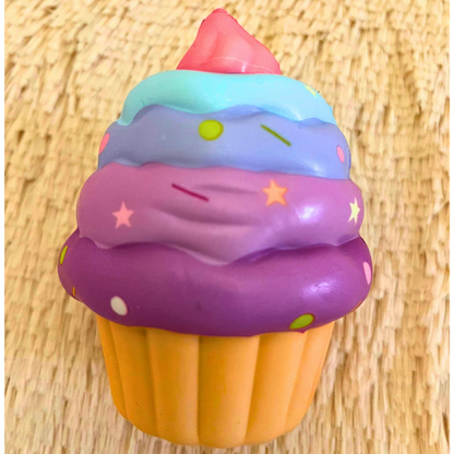 🧁 Cute Cupcake Stress Relief Squishy Toy