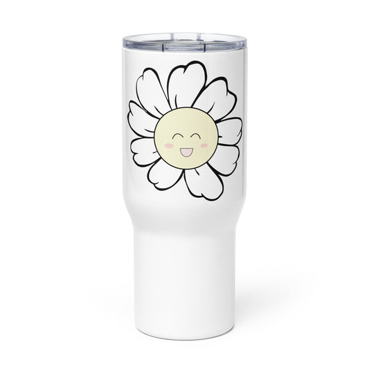 Happy Margarita's Travel mug with a handle