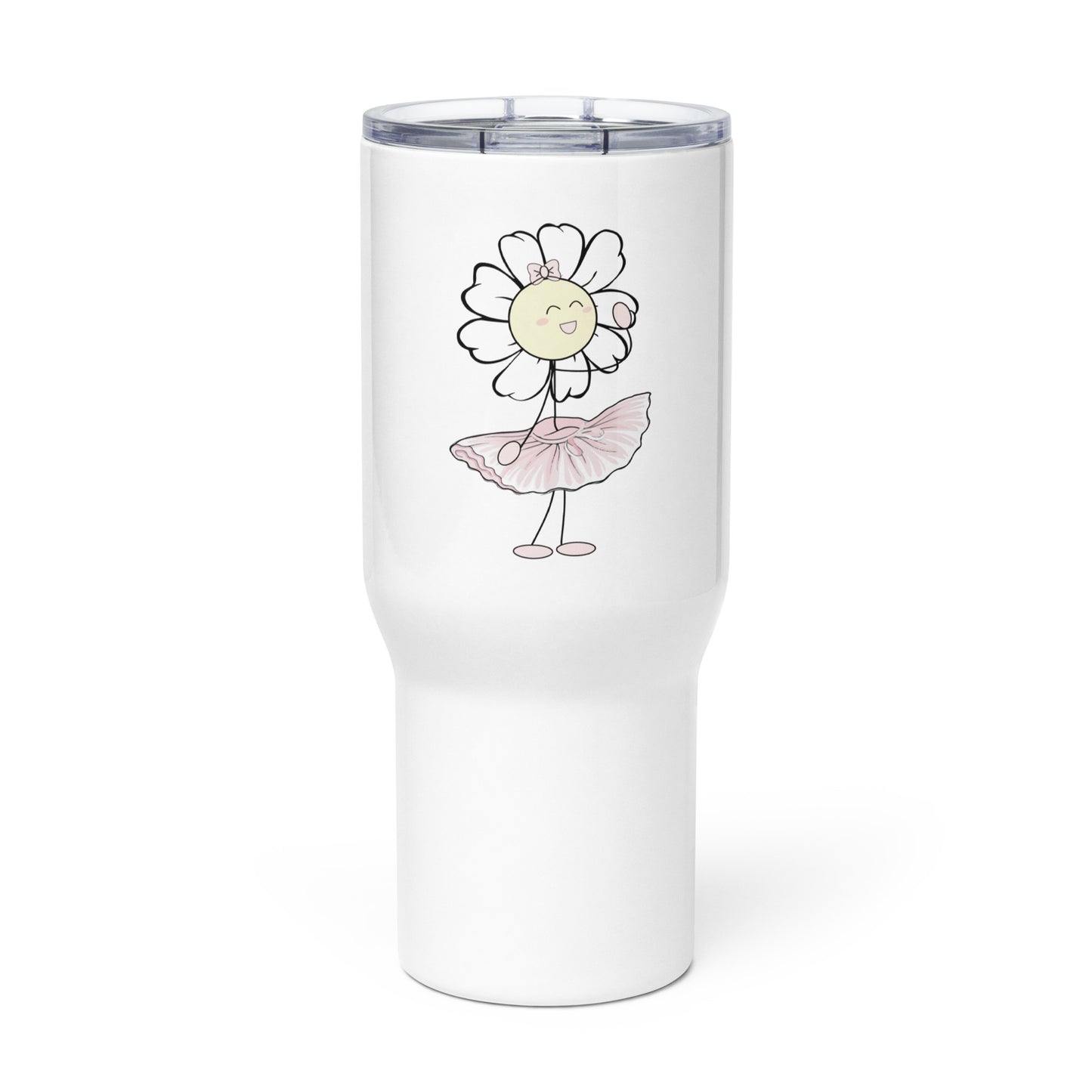 Happy Margarita's Travel mug with a handle