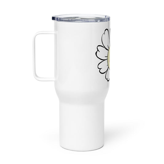 Happy Margarita's Travel mug with a handle