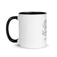 💖 Happy Margaritas Color Accent Ceramic Mug