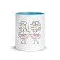 💖 Happy Margaritas Color Accent Ceramic Mug