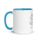 💖 Happy Margaritas Color Accent Ceramic Mug