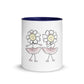 💖 Happy Margaritas Color Accent Ceramic Mug