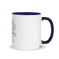 💖 Happy Margaritas Color Accent Ceramic Mug