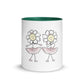 💖 Happy Margaritas Color Accent Ceramic Mug