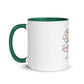 💖 Happy Margaritas Color Accent Ceramic Mug