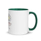 💖 Happy Margaritas Color Accent Ceramic Mug