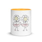 💖 Happy Margaritas Color Accent Ceramic Mug