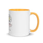 💖 Happy Margaritas Color Accent Ceramic Mug