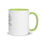 💖 Happy Margaritas Color Accent Ceramic Mug