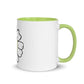 💖 Happy Margaritas Color Accent Ceramic Mug