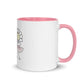 💖 Happy Margaritas Color Accent Ceramic Mug