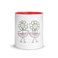 💖 Happy Margaritas Color Accent Ceramic Mug