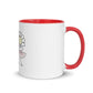 💖 Happy Margaritas Color Accent Ceramic Mug