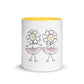 💖 Happy Margaritas Color Accent Ceramic Mug