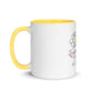 💖 Happy Margaritas Color Accent Ceramic Mug