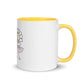 💖 Happy Margaritas Color Accent Ceramic Mug