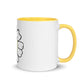 💖 Happy Margaritas Color Accent Ceramic Mug